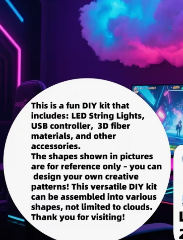 Dreamy Magical Cloud light Kit