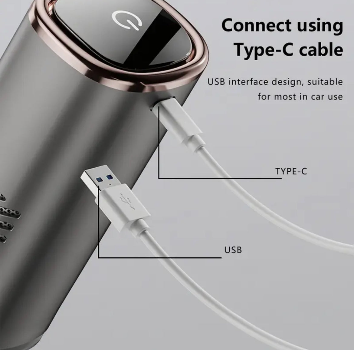 Portable air purifier system