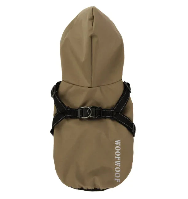 The Doggy Raincoat Poncho Style - NEW!